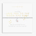 This A Littles & Co A Little “Love You To The Moon & Back” Bracelet celebrates a love that feels endless and unforgettable.