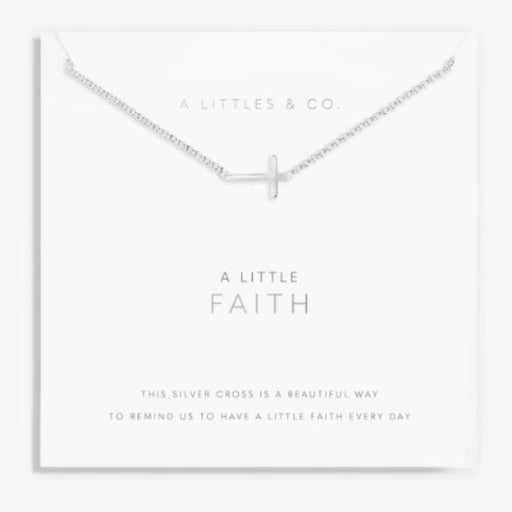 This A Littles & Co A Little 'Faith' Necklace is a meaningful gift for someone who keeps faith close to their heart.