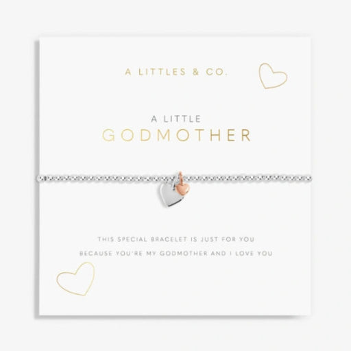 This A Littles & Co A Little 'Godmother' Bracelet is a sweet gift for a special godmother.