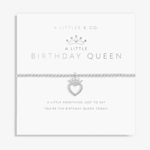 This A Littles & Co A Little "Birthday Queen" Bracelet is a fun gift for a special birthday girl.