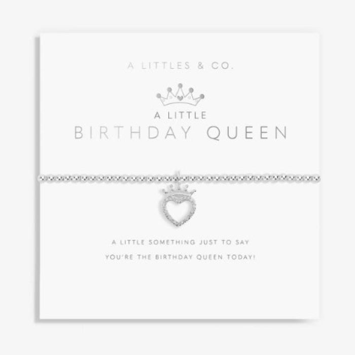 This A Littles & Co A Little "Birthday Queen" Bracelet is a fun gift for a special birthday girl.