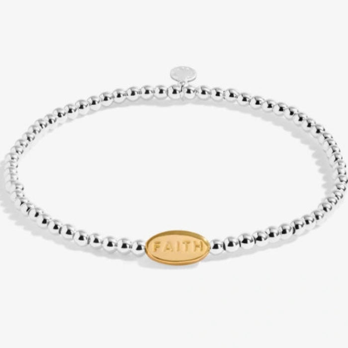 This A Littles & Co A Little 'Faith' Bracelet is a meaningful gift for someone special.