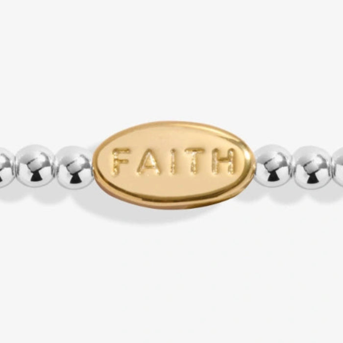 This A Littles & Co A Little 'Faith' Bracelet is a meaningful gift for someone special.