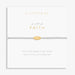 This A Littles & Co A Little 'Faith' Bracelet is a meaningful gift for someone special.
