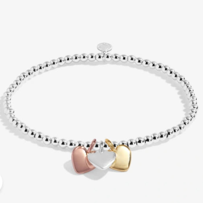This A Littles & Co A Little Charmed Moments 'Friendship' Bracelet is a sweet way to celebrate a special bond. 
