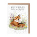 Wrendale Designs Serenity Fox Birthday Card featuring a charming illustrated fox in a peaceful woodland-inspired design.