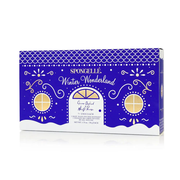 Spongellé Winter Wonderland product packaging on a white background