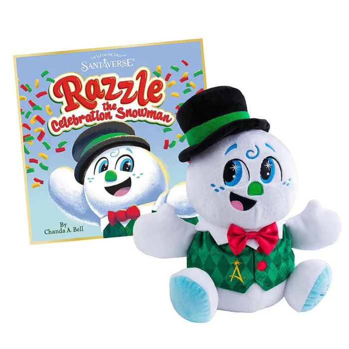 Elf On The Shelf :  Razzle the Snowman Plush and Book