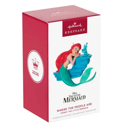 Hallmark : 2026 Keepsake Where the People Are Disney The Little Mermaid (338)
