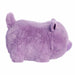 Aurora World Harlo Hippo plush side profile showing rounded spudster body