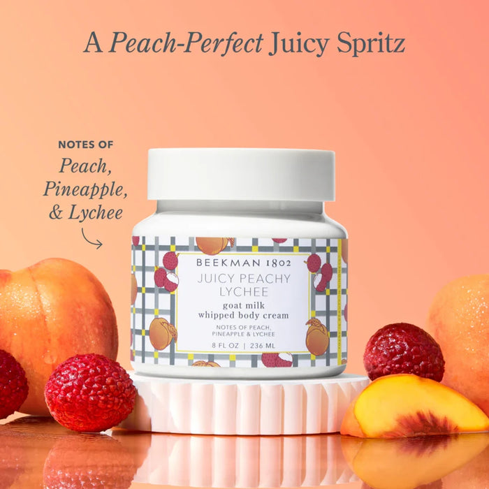 An elegant lip balm tube with a smooth, glossy finish, emphasizing its delicious scent and nourishing properties.