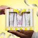 A trio of hand cream tubes, each decorated with unique floral illustrations.