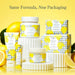 New packaging for the same formula, showcasing a modern design and updated branding elements.