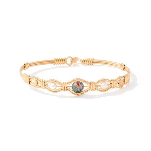 My Whole World Bracelet with a sentimental design celebrating love and meaningful relationships.