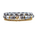 Rain Jewelry three-piece bracelet set featuring mixed-metal-look beads in a coordinated design.
