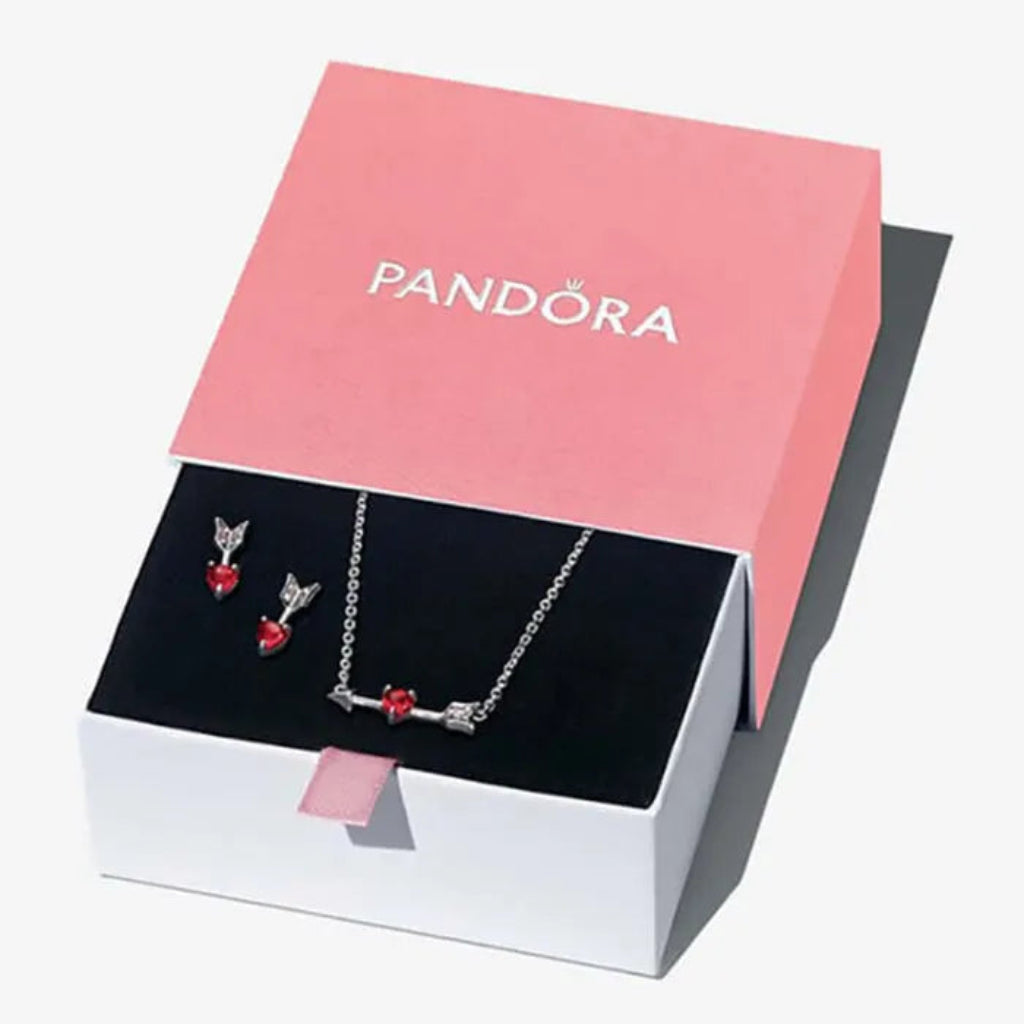 PANDORA : Heart Arrow - Gift Set - Annies Hallmark and Gretchens