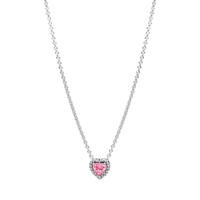 PANDORA : Pink Elevated Heart Jewelry Giftset