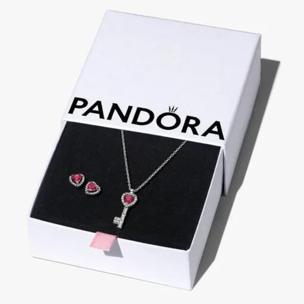 PANDORA : Elevated Heart Key Jewelry Gift Set - Annies Hallmark