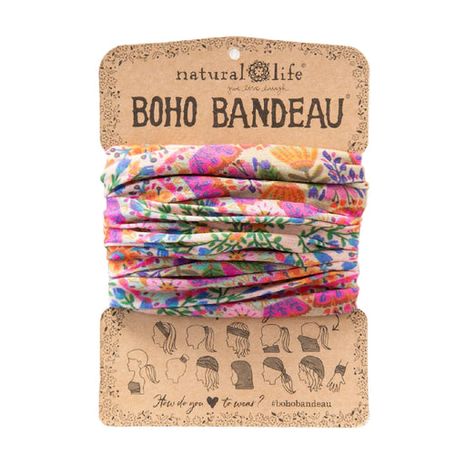 A boho bandeau crafted from natural fibers, showcasing its eco-friendly and stylish design.