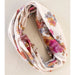 A colorful bohemian bandana reflecting a natural life theme, with intricate designs and a free-spirited vibe.