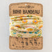 Natural Life Full Boho Bandeau Headband featuring a taupe mandala-inspired design