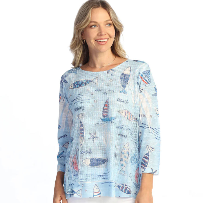 Shop the Jess & Jane Newport Top and bring effortless coastal style into your wardrobe.