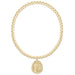 "Perfect for gifting or personal collection building, the Enewton Classic Gold America Disc Bracelet represents quality craftsmanship and timeless design"