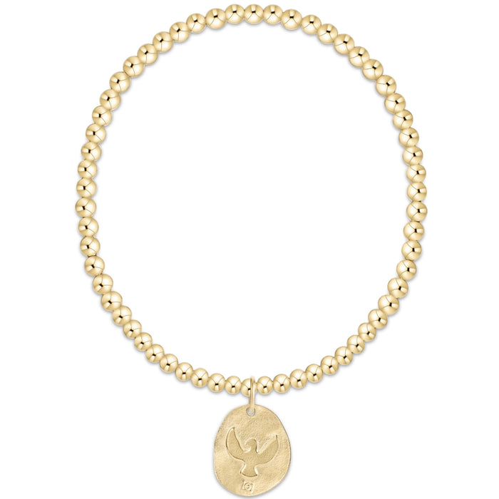 "Perfect for gifting or personal collection building, the Enewton Classic Gold America Disc Bracelet represents quality craftsmanship and timeless design."