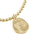 "Perfect for gifting or personal collection building, the Enewton Classic Gold America Disc Bracelet represents quality craftsmanship and timeless design"