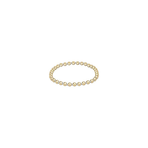 "Hand beaded on high performance elastic for a slight stretch to easily roll on and off your wrist"