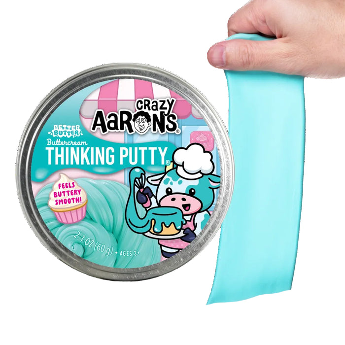 Whether you're piping away your stress or swirling up something fun, this teal putty is the perfect recipe to brighten your day.