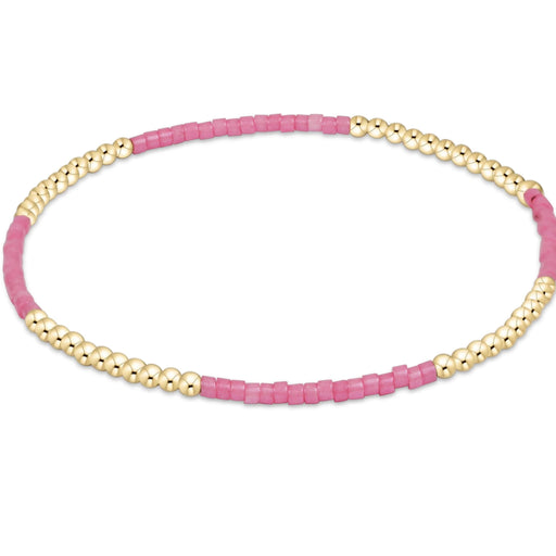 Made with 2mm seed beads and 2mm, 14kt gold-filled beads