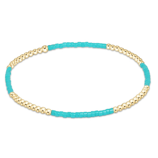 "Its lightweight stretch design ensures a comfortable fit, making it easy to wear alone or stacked with your favorite bracelets for a layered look."