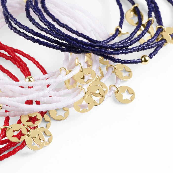 "Stack it seamlessly with other bracelets to create your signature layered look."