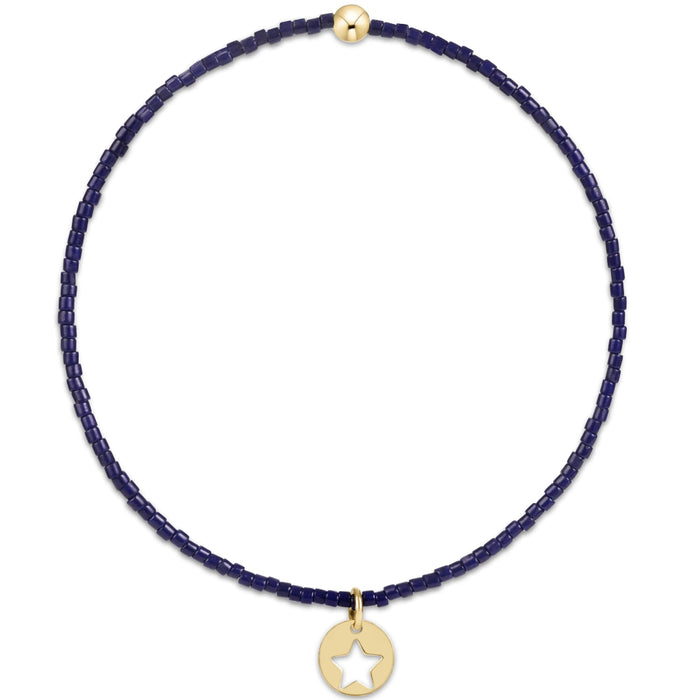 "Stack it seamlessly with other bracelets to create your signature layered look."