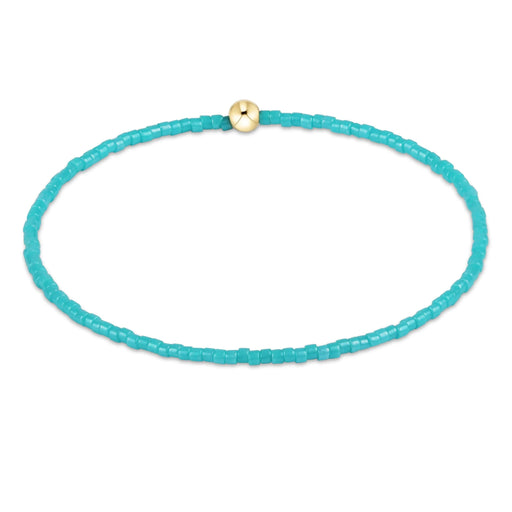 "Its lightweight stretch design ensures a comfortable fit, making it easy to wear alone or stacked with your favorite bracelets for a layered look."