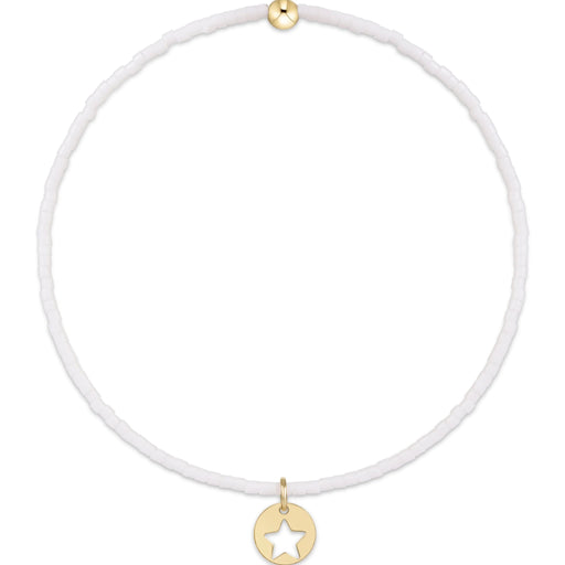 "The durable construction ensures lasting beauty through daily adventures. Stack this classic piece with other bracelets to create your signature look"