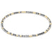 enewton design Hope Unwritten bracelet with bright silver faceted hematite beads and gold-filled accent beads