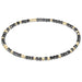 enewton design Hope Unwritten bracelet with faceted hematite beads and gold-filled accent beads.