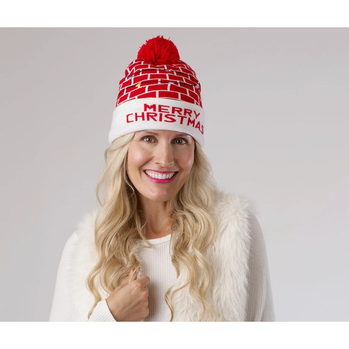 Kaleidoscope : Light Up Christmas Beanie Hat