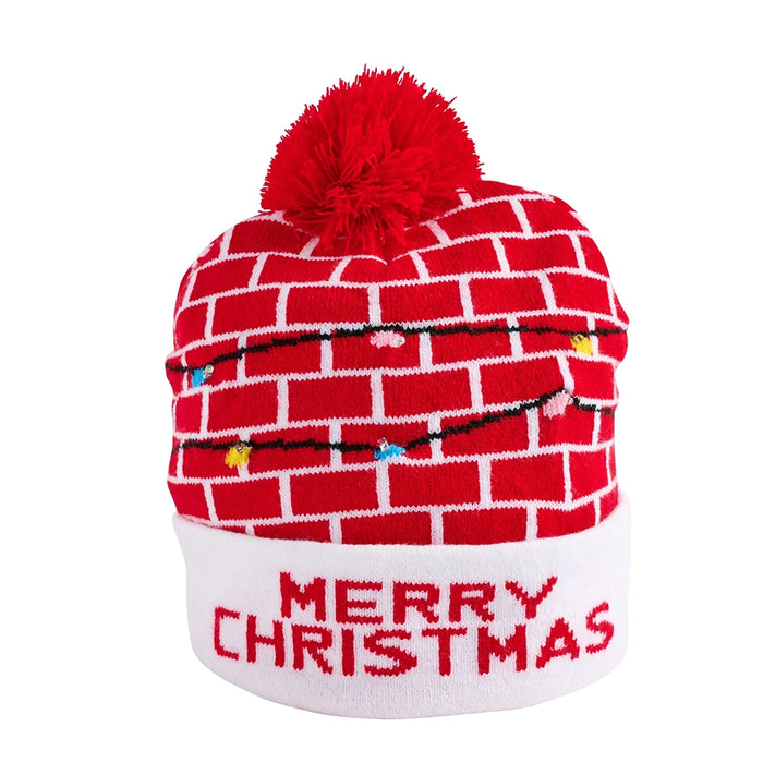 Kaleidoscope : Light Up Christmas Beanie Hat