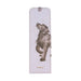 A bookmark featuring an illustration of a dog, designed for dog lovers and readers alike.
