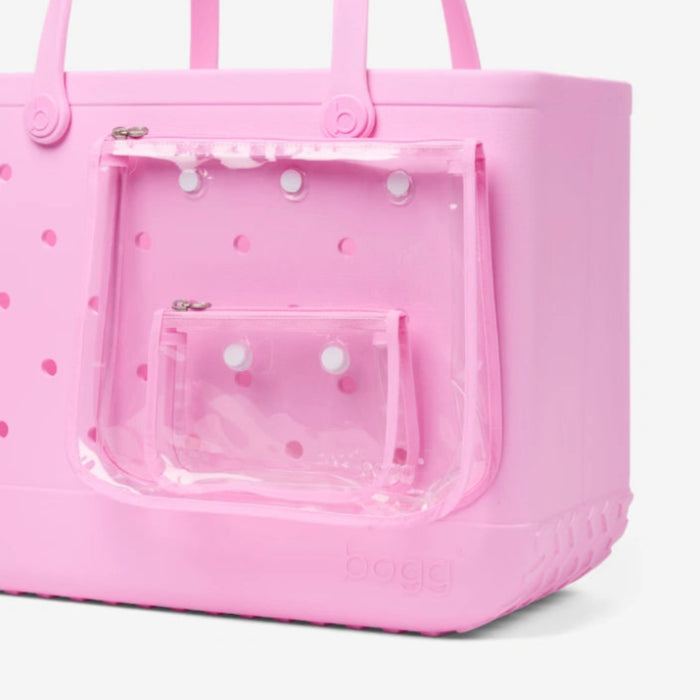 Original Pink Taffy Bogg Bag waterproof EVA beach tote in vibrant pink