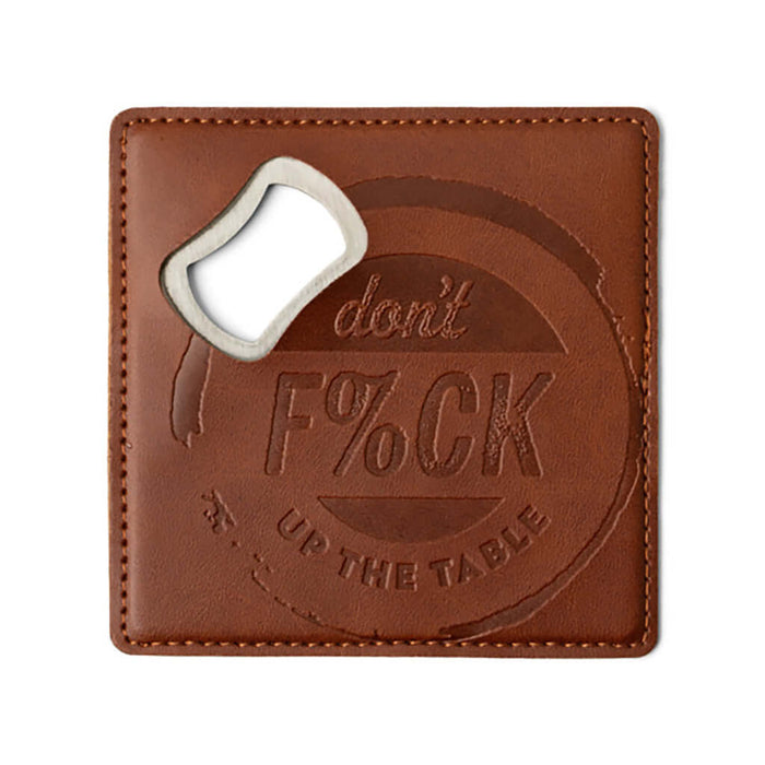 DM Merchandising : Brodeo Drive™ Pour Decisions Bottle Opener Coaster