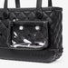 Bogg Bag Bitty Bogg Bag Black waterproof mini EVA tote for travel, shopping, beach, and everyday use.