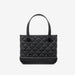 Bogg Bag Bitty Bogg Bag Black waterproof mini EVA tote for travel, shopping, beach, and everyday use.