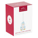 Hallmark Keepsake ornament packaging for 'Baby Boy's First Christmas' with a penguin design.