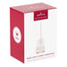 Hallmark 2026 Baby Girl's First Christmas penguin ornament in red and white packaging box
