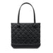 Baby Bogg Bag quilted LBD black waterproof tote with structured handles
