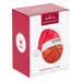 Front retail box for 2026 Hallmark Keepsake Basketball Star ornament with crown emblem and bilingual text